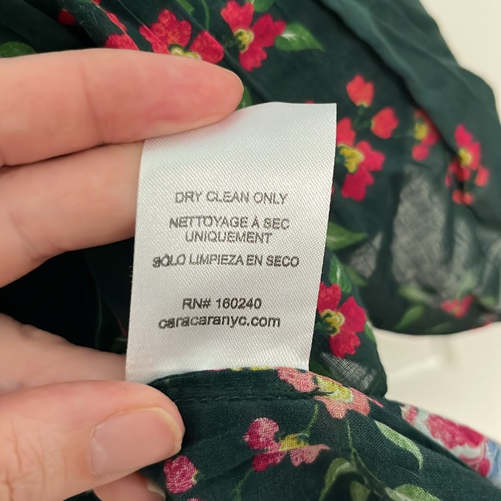 Cara Cara Floral Printed Dress Size L - Picture 6 of 6